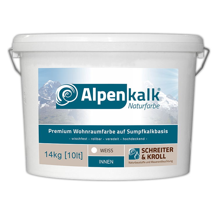 Alpenkalk Premium Wohnraumfarbe 14kg