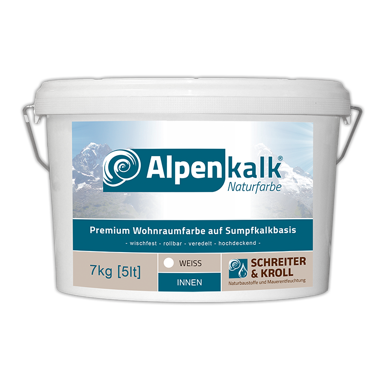 Alpenkalk Premium Wohnraumfarbe 7kg