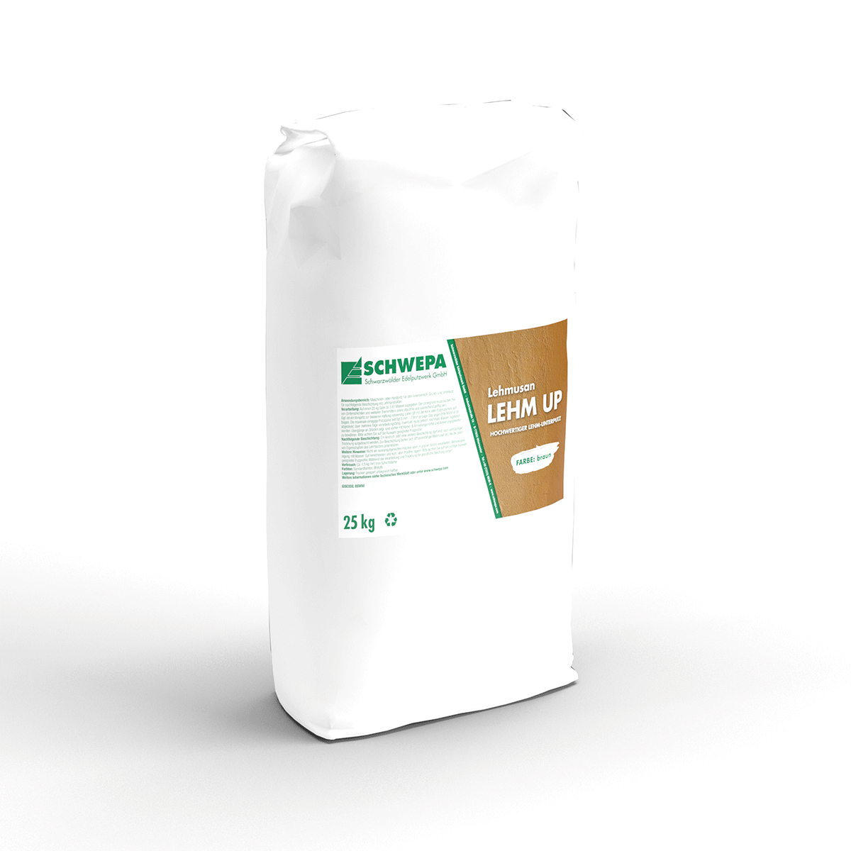 Lehmusan Lehm UP braun | 25kg