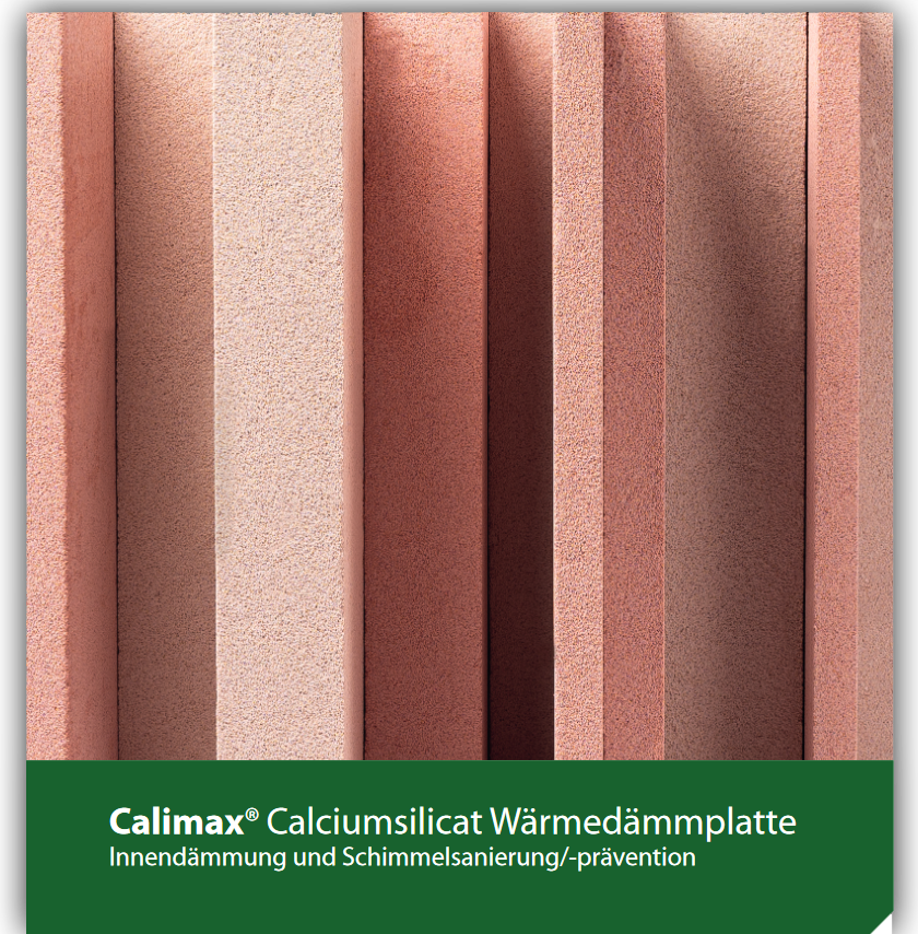 Calimax Kalziumsilikat Schimmelsanierplatte | Typ D 25mm