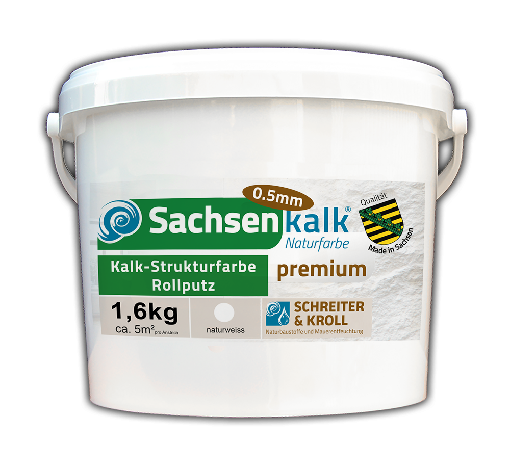 Sachsenkalk Premium Strukturfarbe | 1.6kg