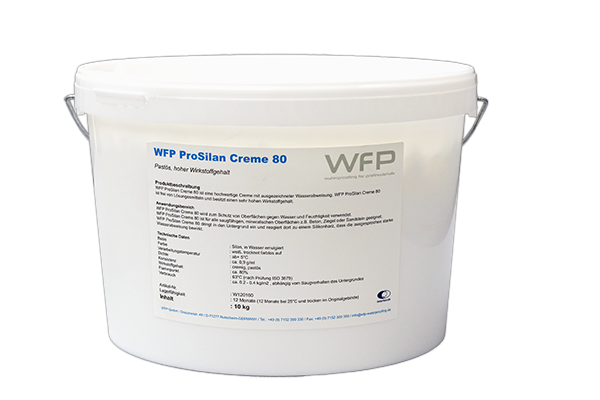 WFP ProSilan Creme 80 - Hydrophobierung, 10kg