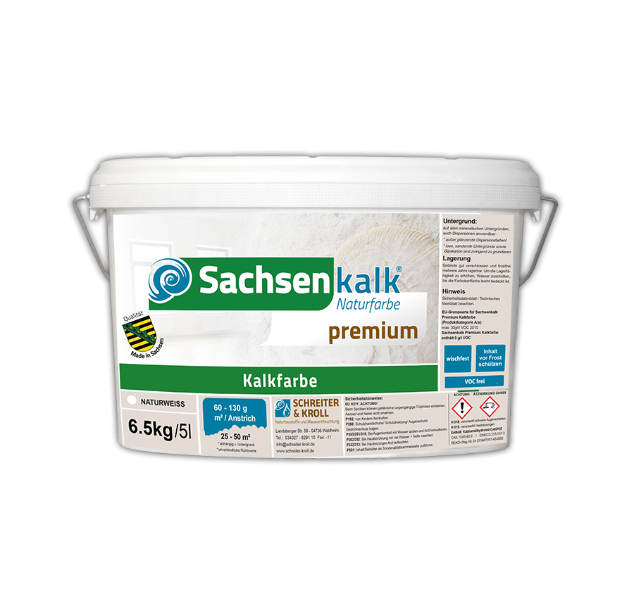 Sachsenkalk Premium Kalkfarbe | 6.5kg