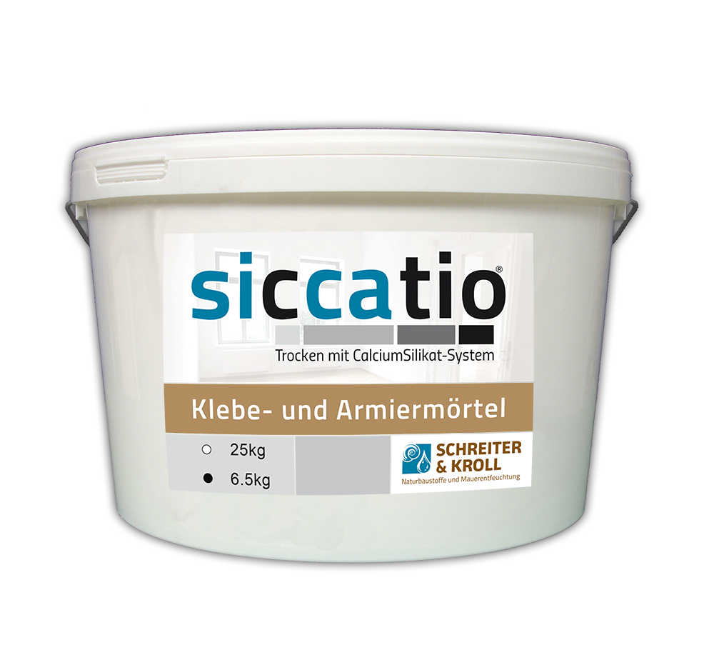 siccatio Klebe- und -Armiermörtel | 6,5kg